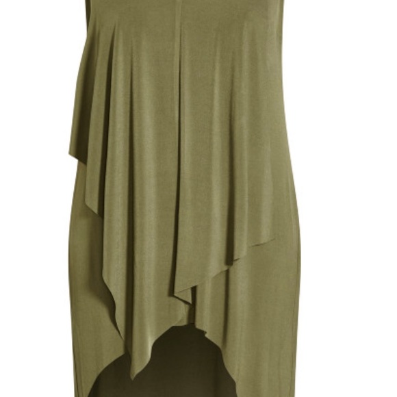 Hi-lo sleeveless tunic size M/ 18 - Picture 3 of 4